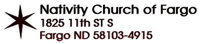 Nativity Church of Fargo, 1825 11th St S, Fargo ND 58103